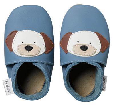 Soft Sole Shoe (Denim Puppy)